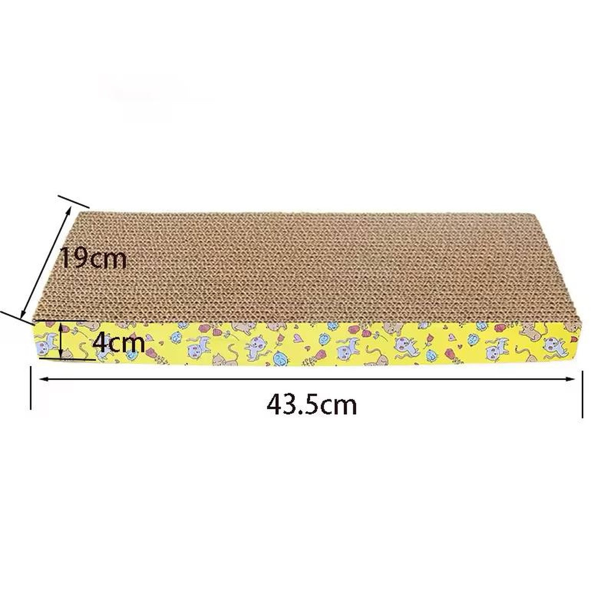 Noä Griffoir carton pour chat forme vague — Plate