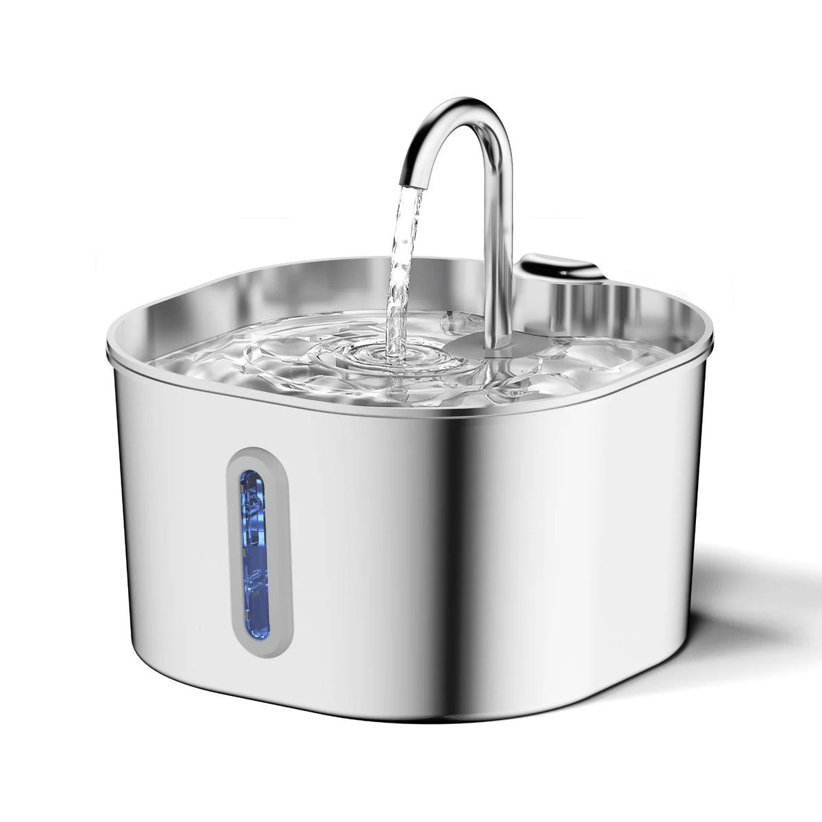 Fontaine à eau Noä inox 2,2 L pour chat
